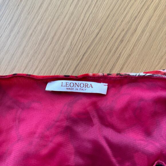 Italian Vintage Romcom Floral Mesh Long Sleeves Blouse (M/L) - Picture 7 of 7